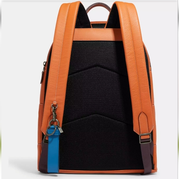 Large Loop Key Fob (Gunmetal/Blue Jay) - Picture 2 of 2